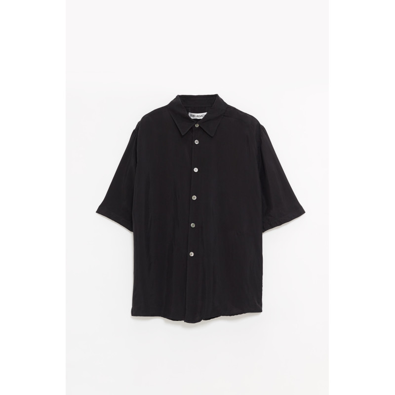 OUR LEGACY CHAR BLACK DUSTVEIL CUPRO BEYOND SHIRT
